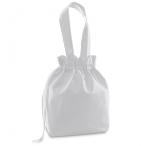 Bolsa sacola Multiusos em TNT grosso selado com solda quente com alça e cordão de fechamento