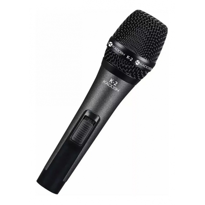 K-2 Microfone com fio dinâmico Cardióide para vocal e instrumentos Kadosh