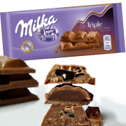 Milka Triple Cocoa 90g - Un
