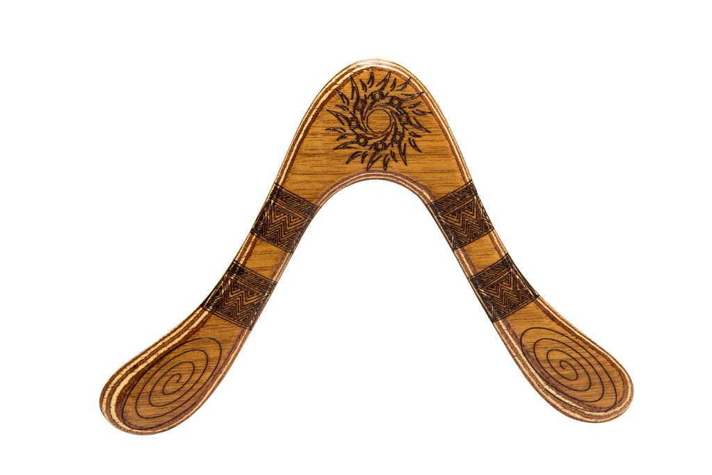 Bumerangue de madeira - Etna