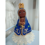 Nossa Senhora Aparecida em Amigurumi /Crochê