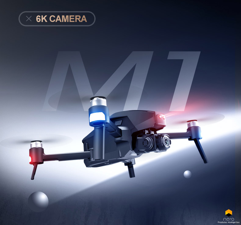 Drone 4DRC M1 Pro GPS WiFi 6K Câmera 2 eixos