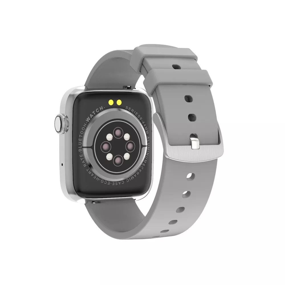 Smartwatch Dt1 Silver Atende Chamadas, Mon.pressão/bpm/ecg