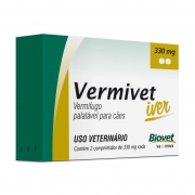 Biovet Vermivet Iver 330mg - 2 Comprimidos