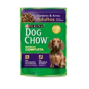 Dog Chow Sache Adultos R/P Cordeiro e Arroz 100g
