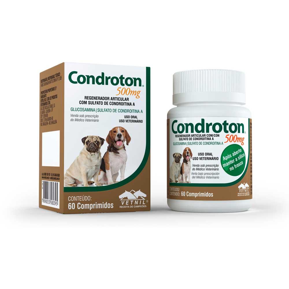 Vetnil Condroton 500 - 60 Comprimidos