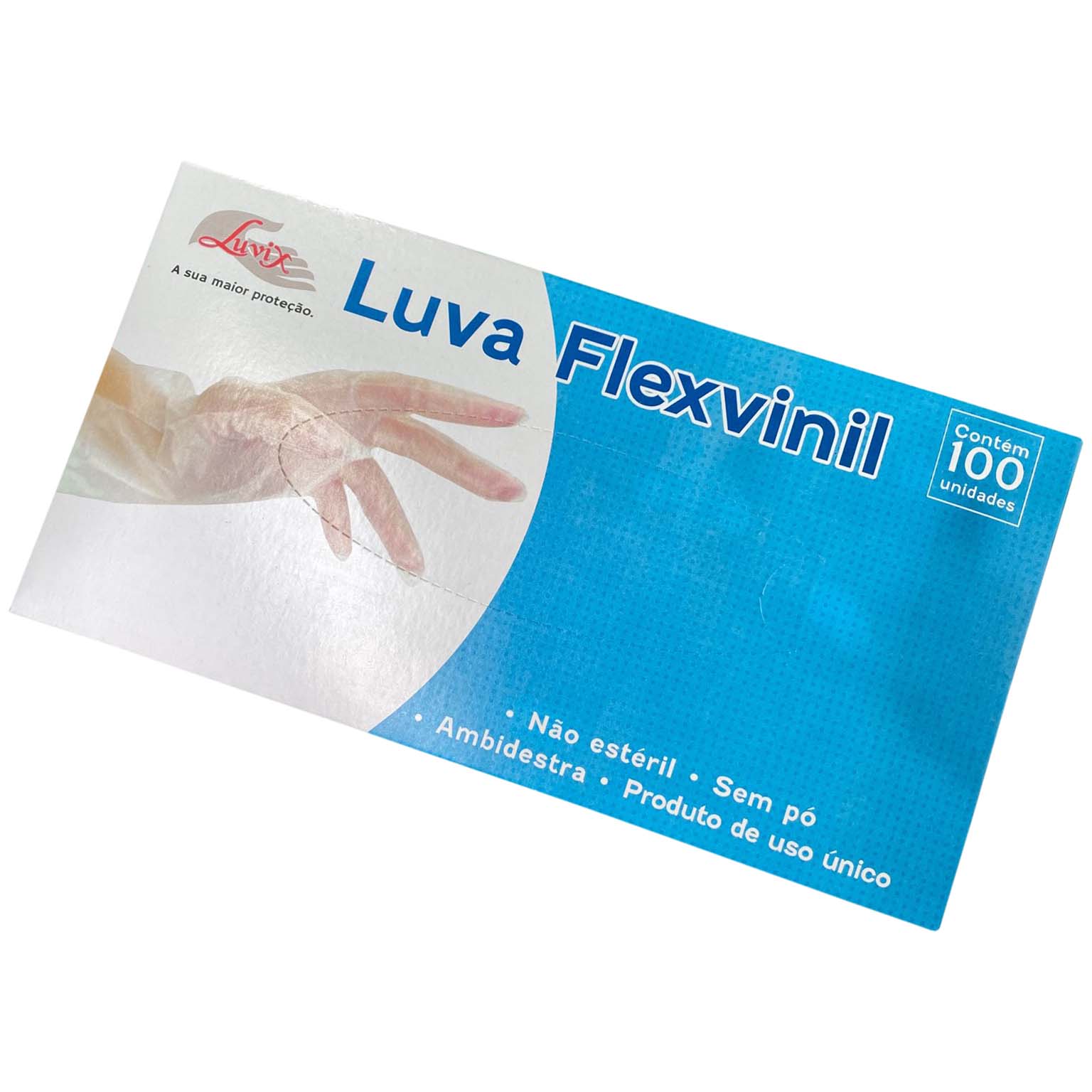 Luva Viniflex M Luvix 100UN - Foto 0