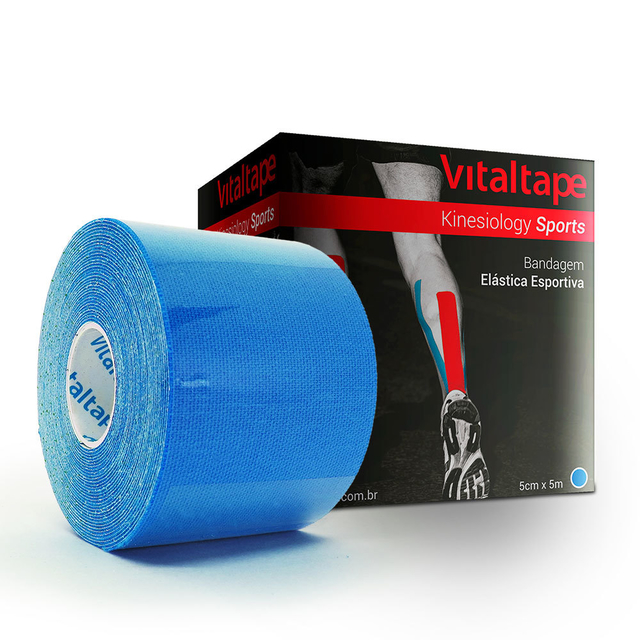 VitalTape Sports Kinesiology 5cm x 5m Azul