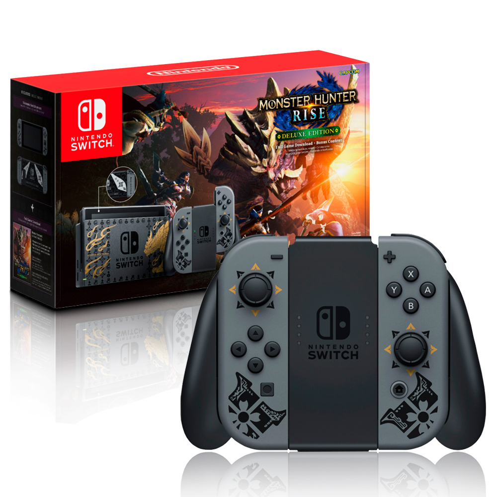 Console Nintendo Switch 32Gb Monster Hunter Rise Edition HADSKGALG Nintendo