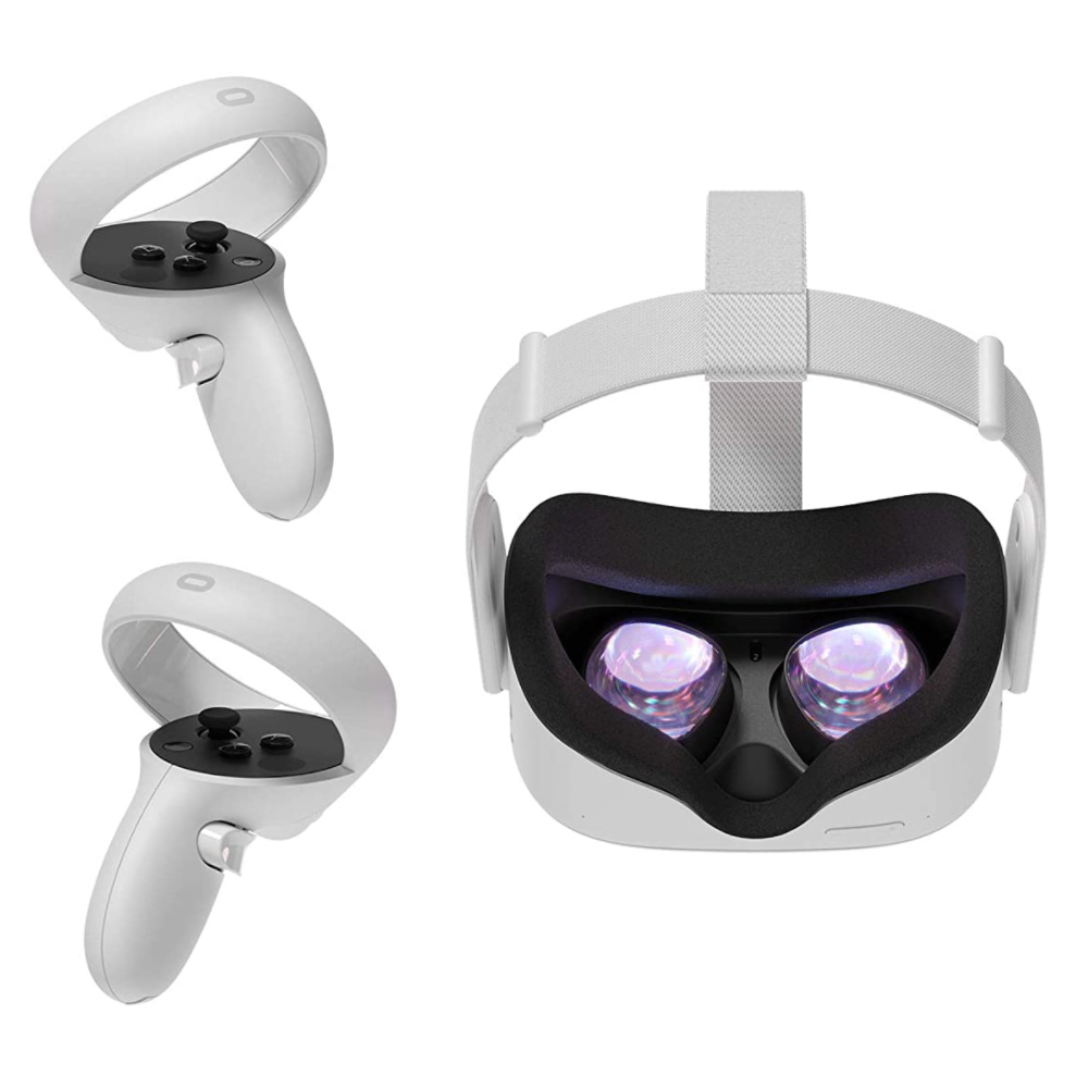 Oculos de Realidade Virtual 256Gb Com Controle Quest 2 Oculus