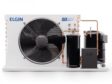 Unidade Condensadora Elgin Flex Slm02500tt051a 5hp R22 220v 3 Tri