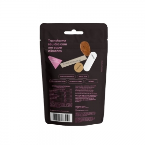 Nuts - Amêndoas com chocolate dark e cacau com sal do himalaia - Foto 2