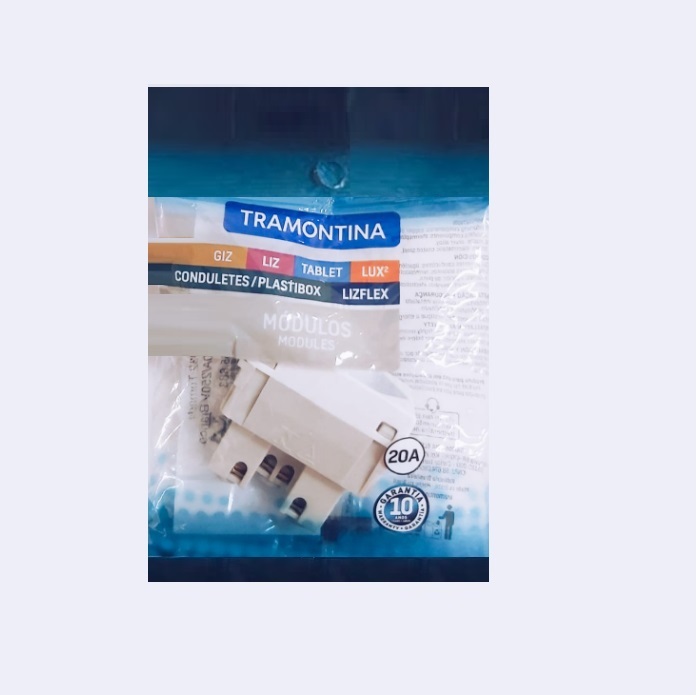 Módulo Tomada 2P+T Tramontina  20A  250V  57115/032  Branco