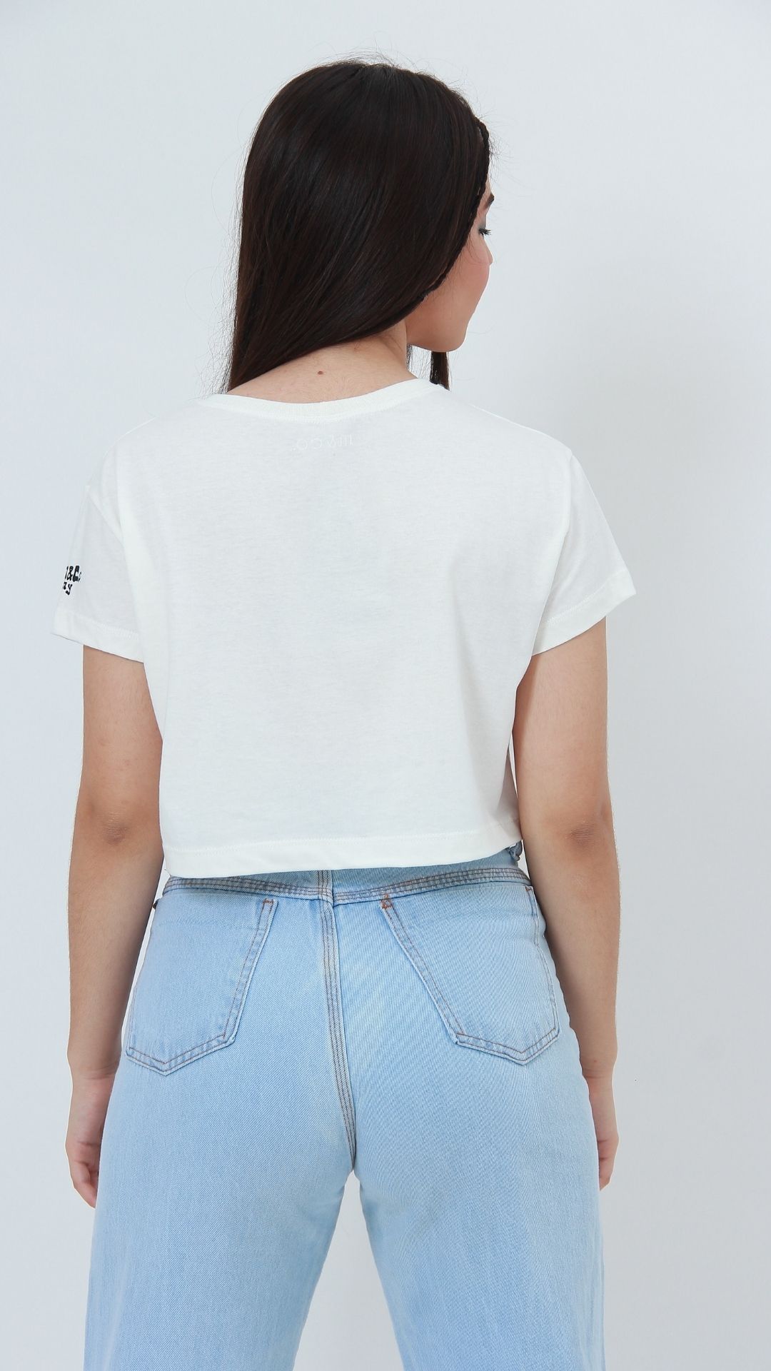 T-Shirt Cropped Trust No One  - Metro & Co.