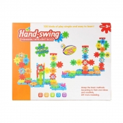 Brinquedo Educativo Hand-Swing Blocos de Montar Engrenagem