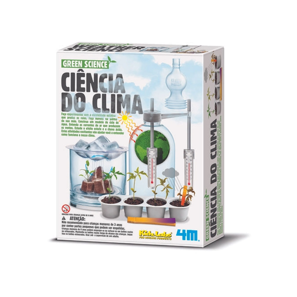 Brinquedo Educativo Ciência do Clima 4M