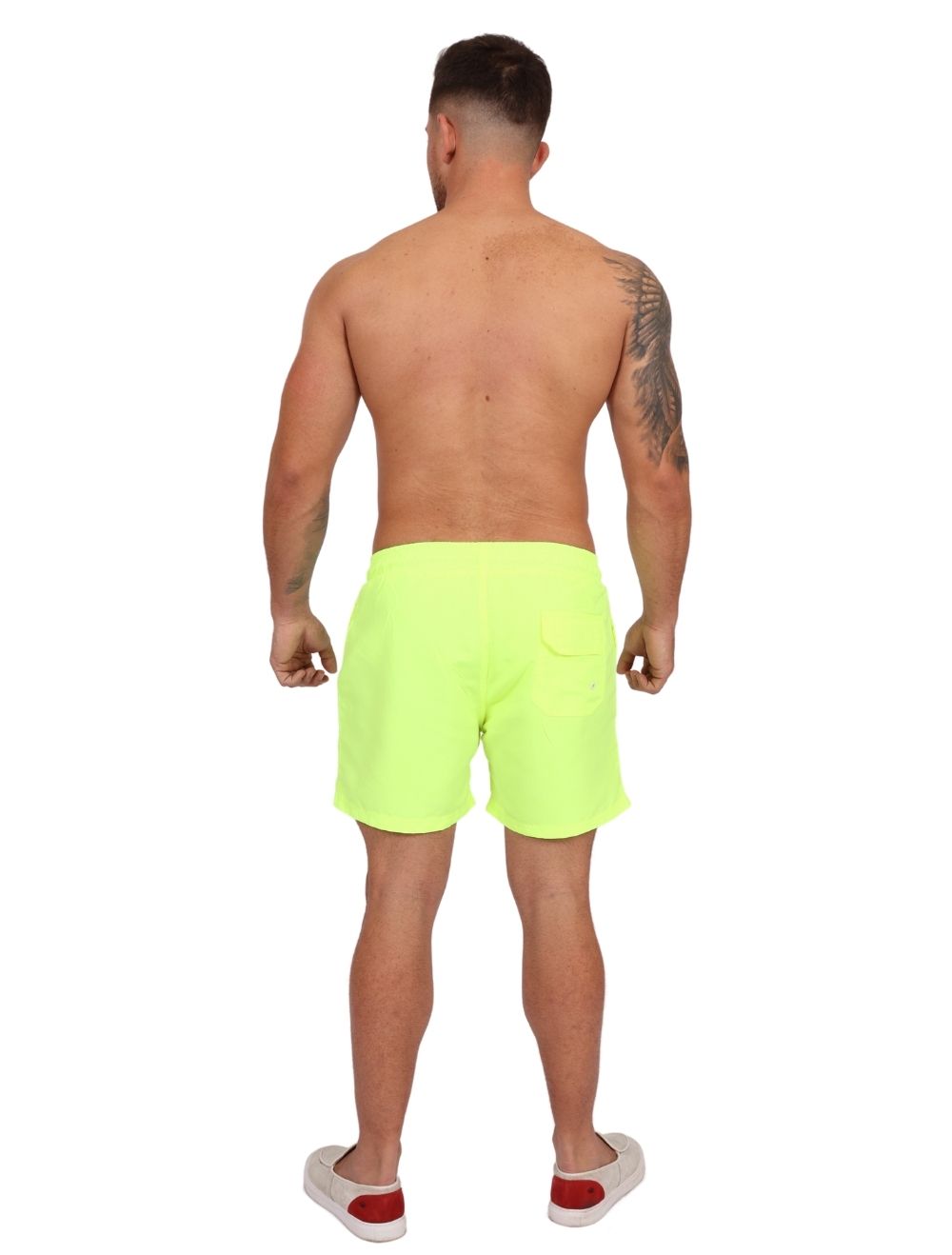 Shorts Praia Masculino Amarelo Neon