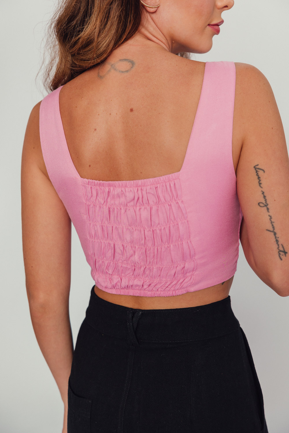 Cropped Camile - Rosa Candy