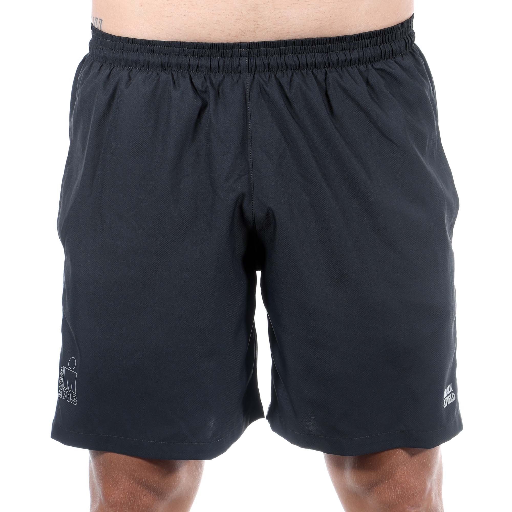 Shorts Masculino Bicolor Preto/Cinza