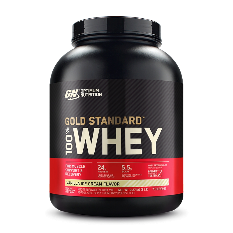 100% Whey Gold Standard (5lb/2270g) Optimum Nutrition