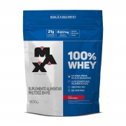 Whey Protein Max Titanium - 100% Whey Refil 900g