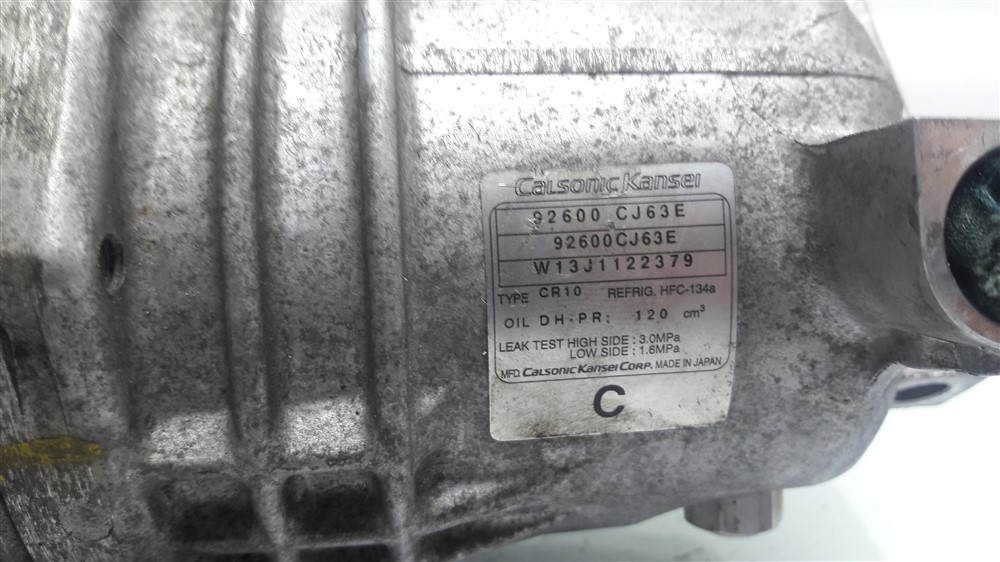 Compressor ar condicionado Nissan Livina Tiida 1.8 original