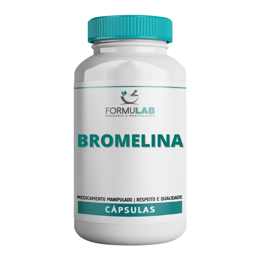 Bromelina 500mg - Cápsula Gastro Resistente