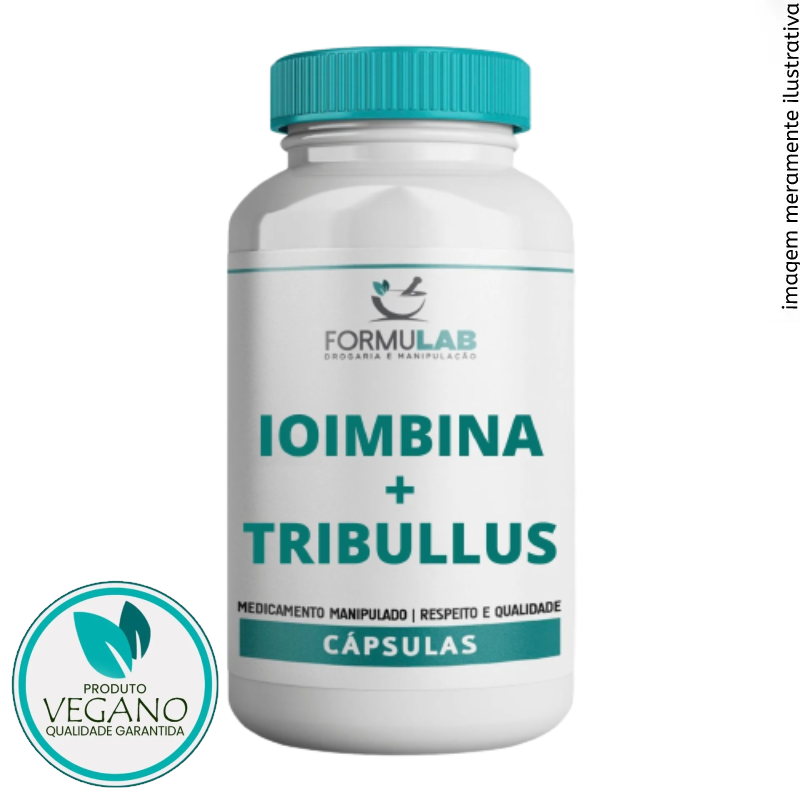 Ioimbina 5mg + Tribullus Terrestris 500mg - Vegan