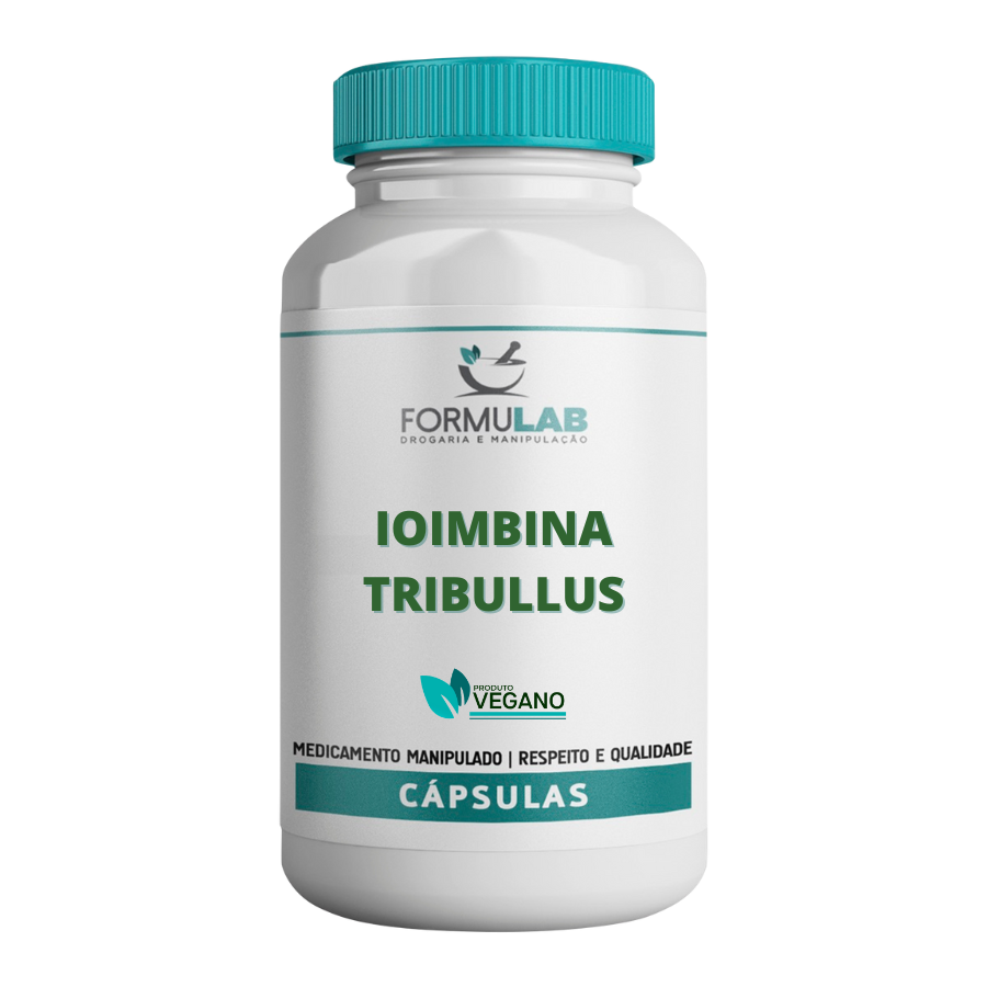 Ioimbina 5mg + Tribullus Terrestris 500mg - Vegan