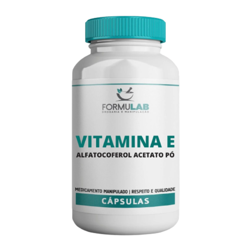 Vitamina E 200mg - Alfatocoferol em Pó
