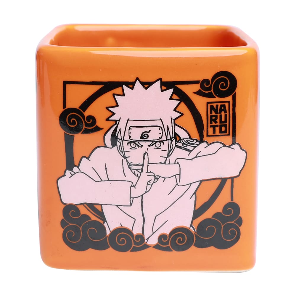 Caneca Quadrada Naruto Jutsu