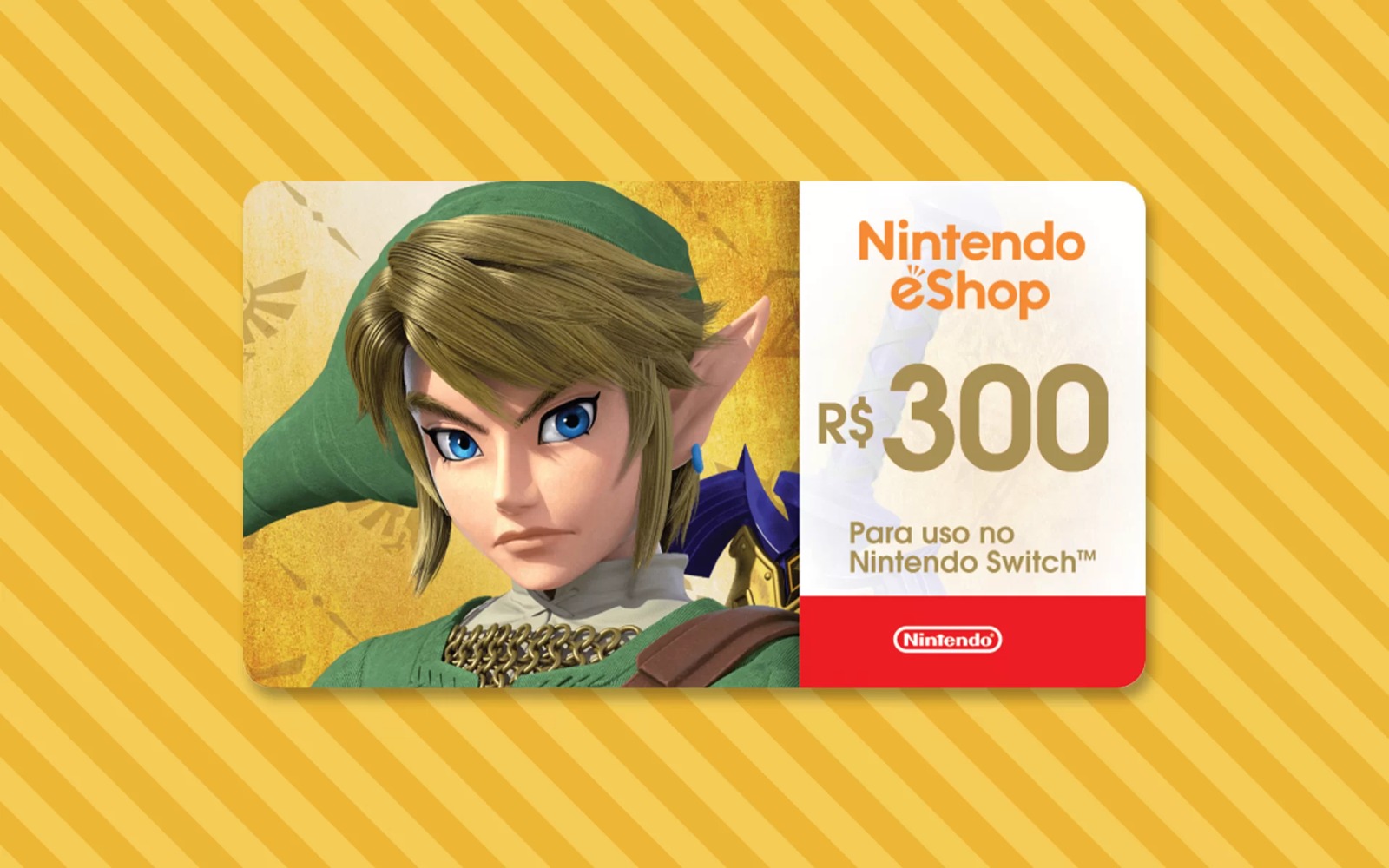 Gift Card Nintendo R$300,00