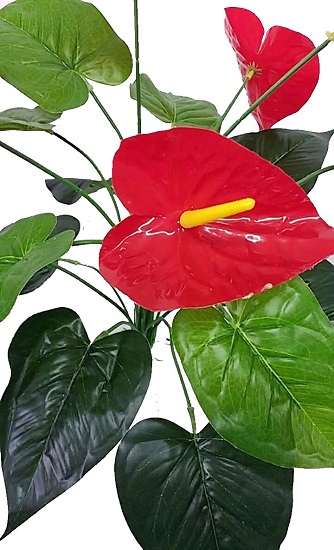 Flor Anturio Planta Artificial