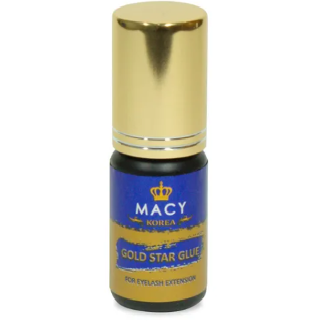 Cola Para Extensão De Cílios Macy Korea Gold Star Glue - 3g