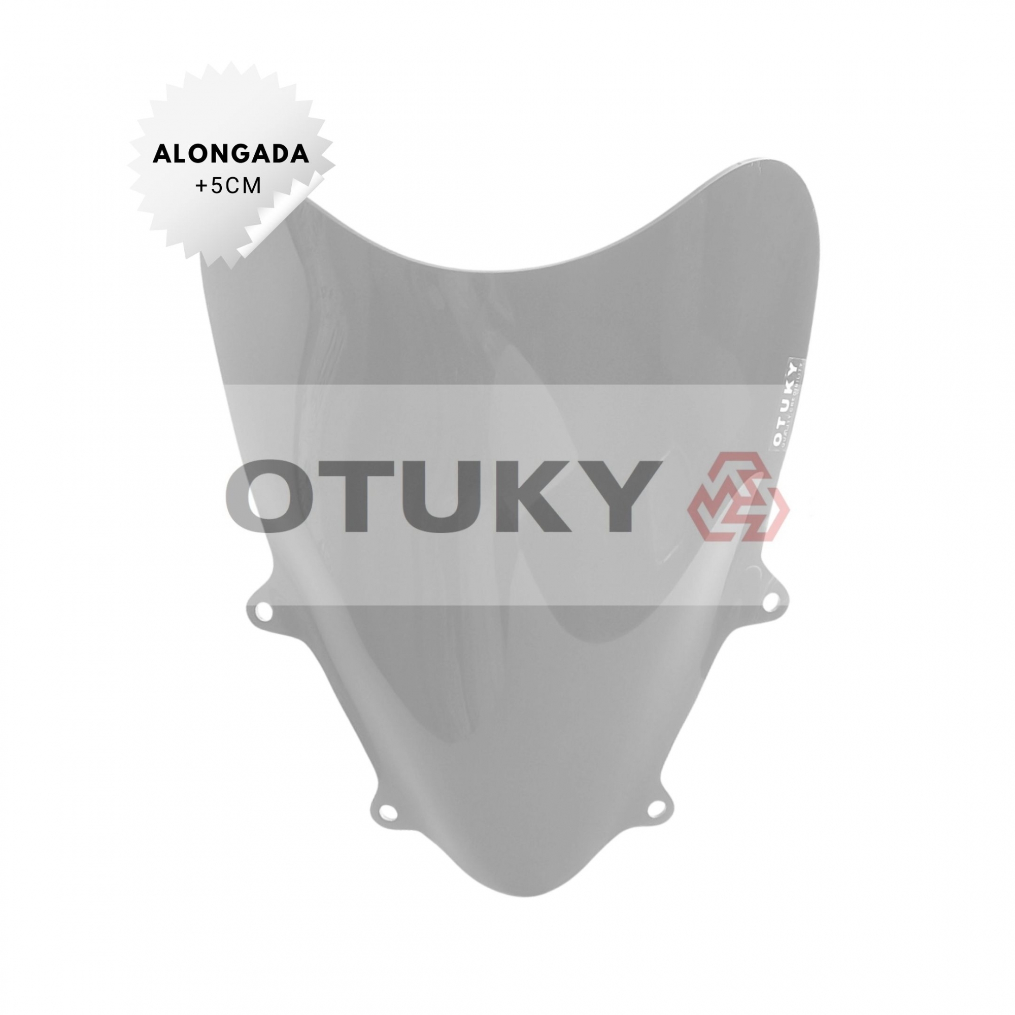 Bolha para Moto XF 650 Freewind 2001 2002 2003 Otuky Alongada +10cm 