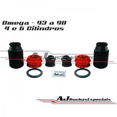 Omega 93 a 98 - Kit do Amortecedor Dianteiro em Poliuretano-08pç