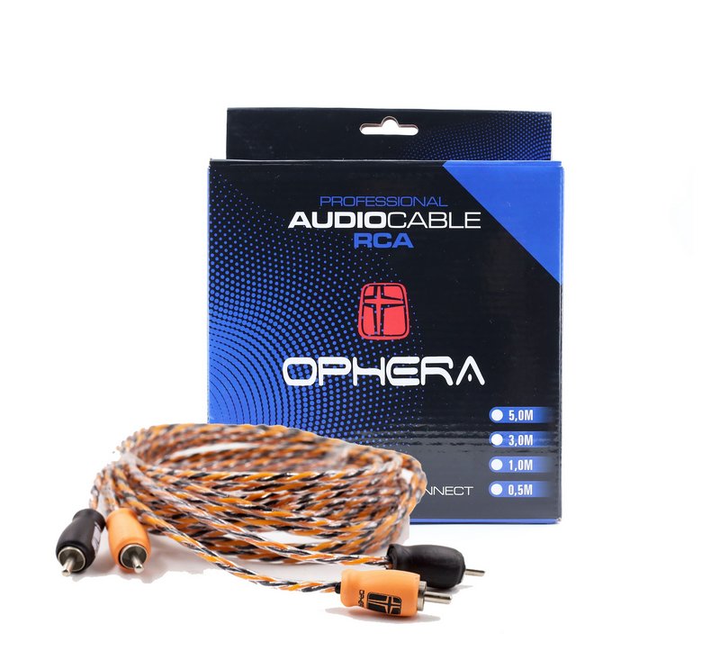 Ophera Professional Audio Cable (cabo RCA 5m 2 canais)