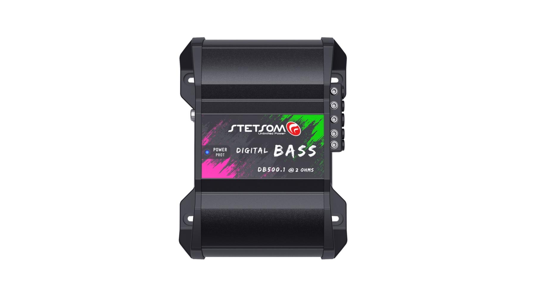Stetsom DB500.1 - 2ohm (amplificador mono 500W RMS)