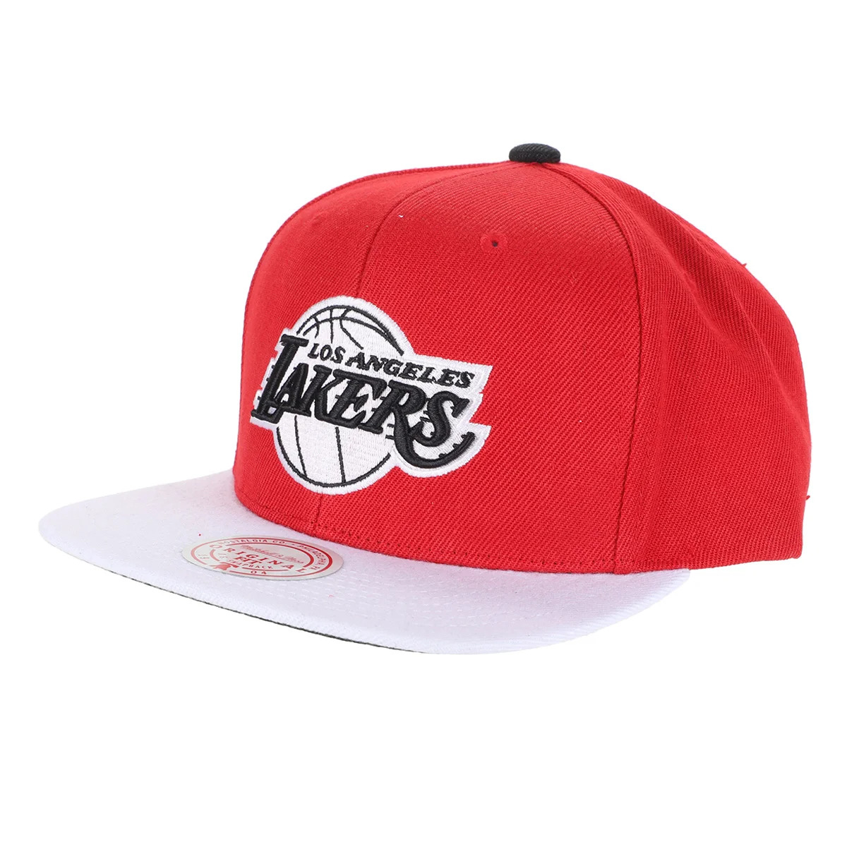 BONÉ MITCHELL & NESS LOS ANGELES LAKERS RED TWO TONE