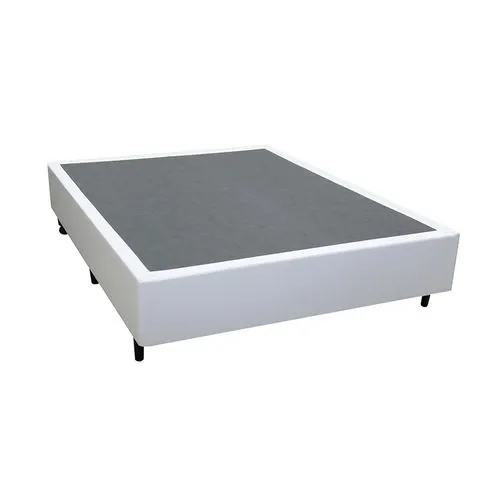 Base box de cama  queen 1.58 x 1.98 - Branca