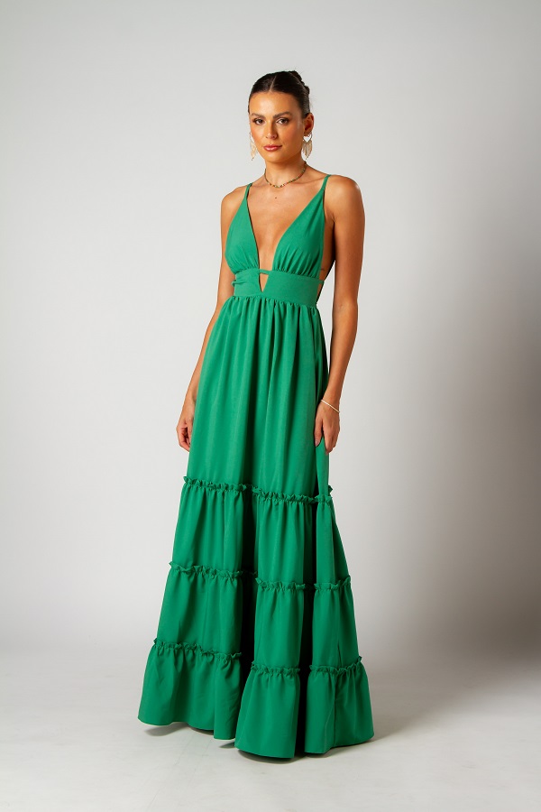 Vestido Granada Verde