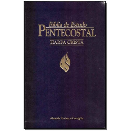 Biblia De Estudo Pentecostal - Media Lx Harpa-pret