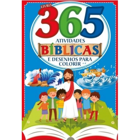 Biblicas - Livro 365 Atividades e Desenhos para Colorir