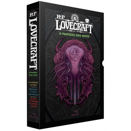 Box H. P. Lovecraft - o Panteão Dos Mitos + Pôster + Marcadores