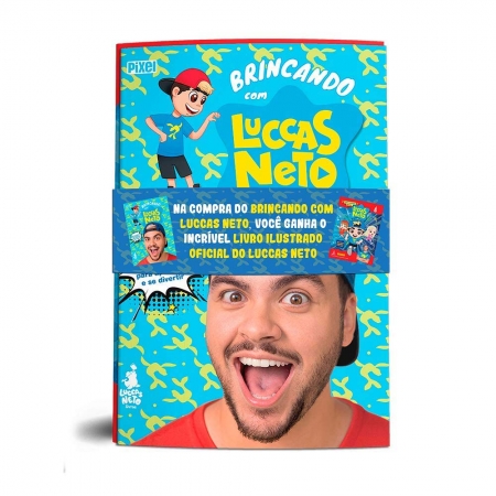 Brincando Com Luccas Neto + Album De Figurinhas