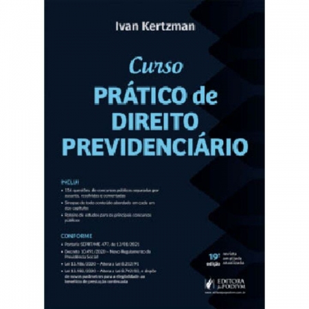 Curso Prático de Direito Previdenciário - 19Ed/21