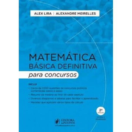 Matemática Básica Definitiva Para Concursos - 02Ed/21