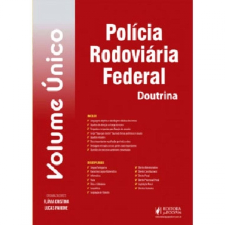 Polícia Rodoviária Federal - Doutrina - Vol. Único