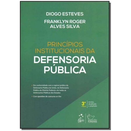Princípios Institucionais da Defensoria Pública - 03Ed/18