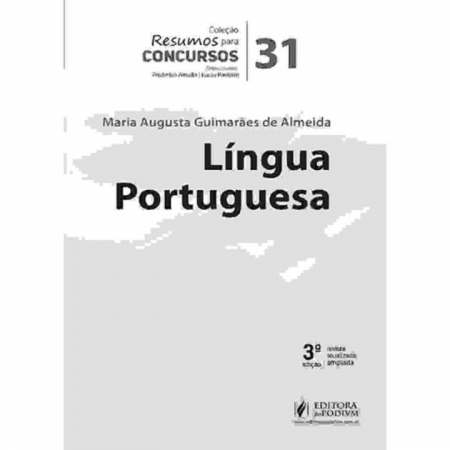 RESUMOS PARA CONCURSOS - V.31 - LÍNGUA PORTUGUESA 3Ed/21